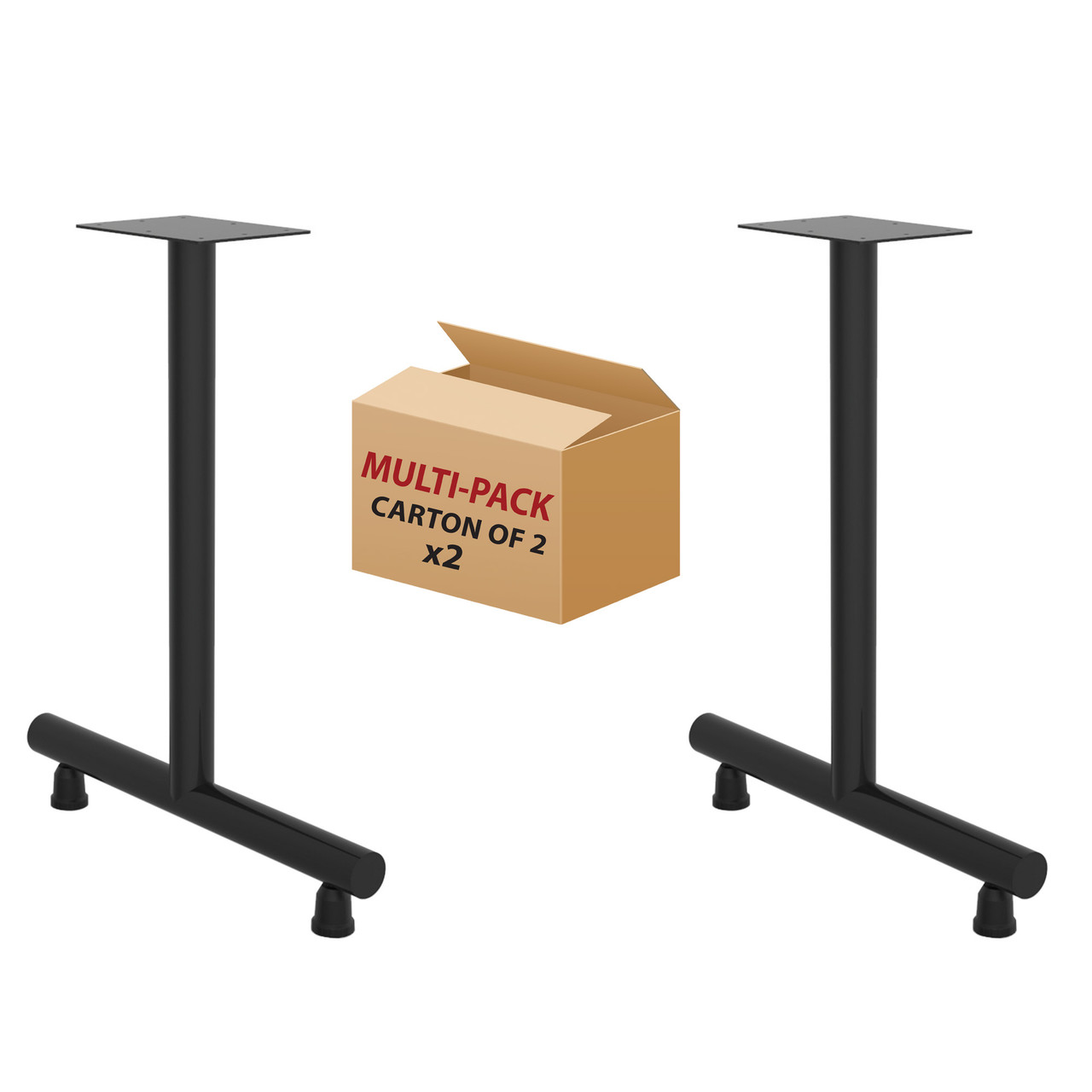 OfficeSource Training Tables by OfficeSource 28" High T Leg (For 24" tops)