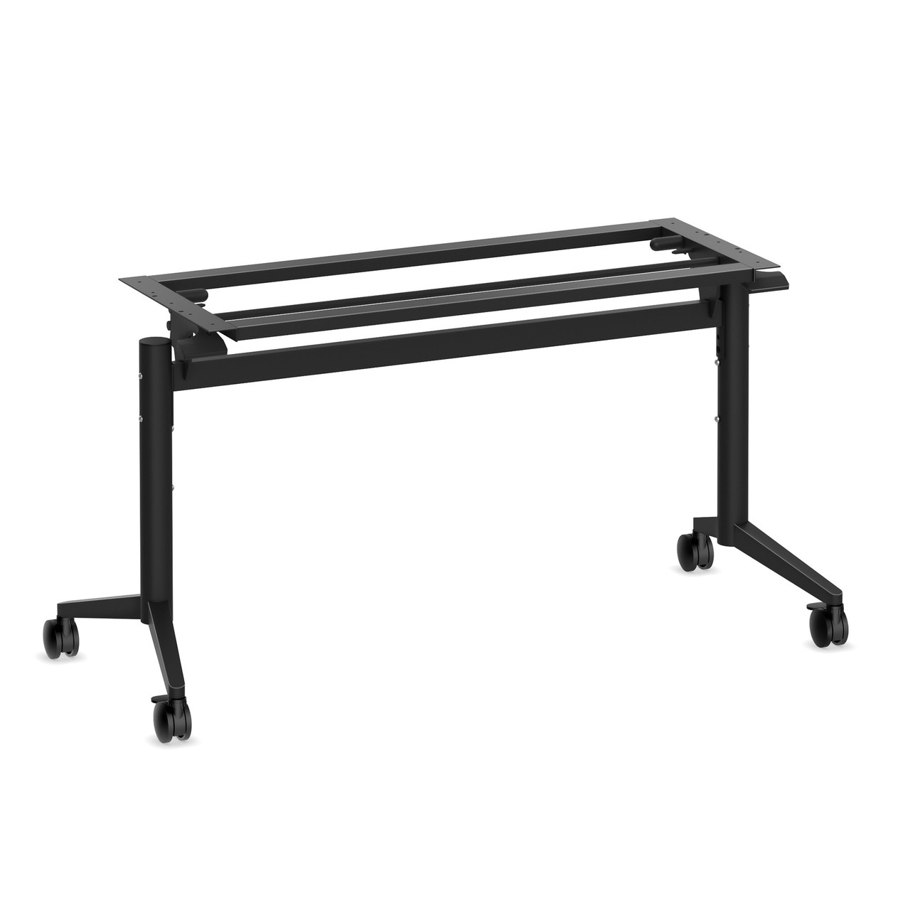 OfficeSource | Training Tables | T-Flip Top Table Leg - 46"W x 23"D
