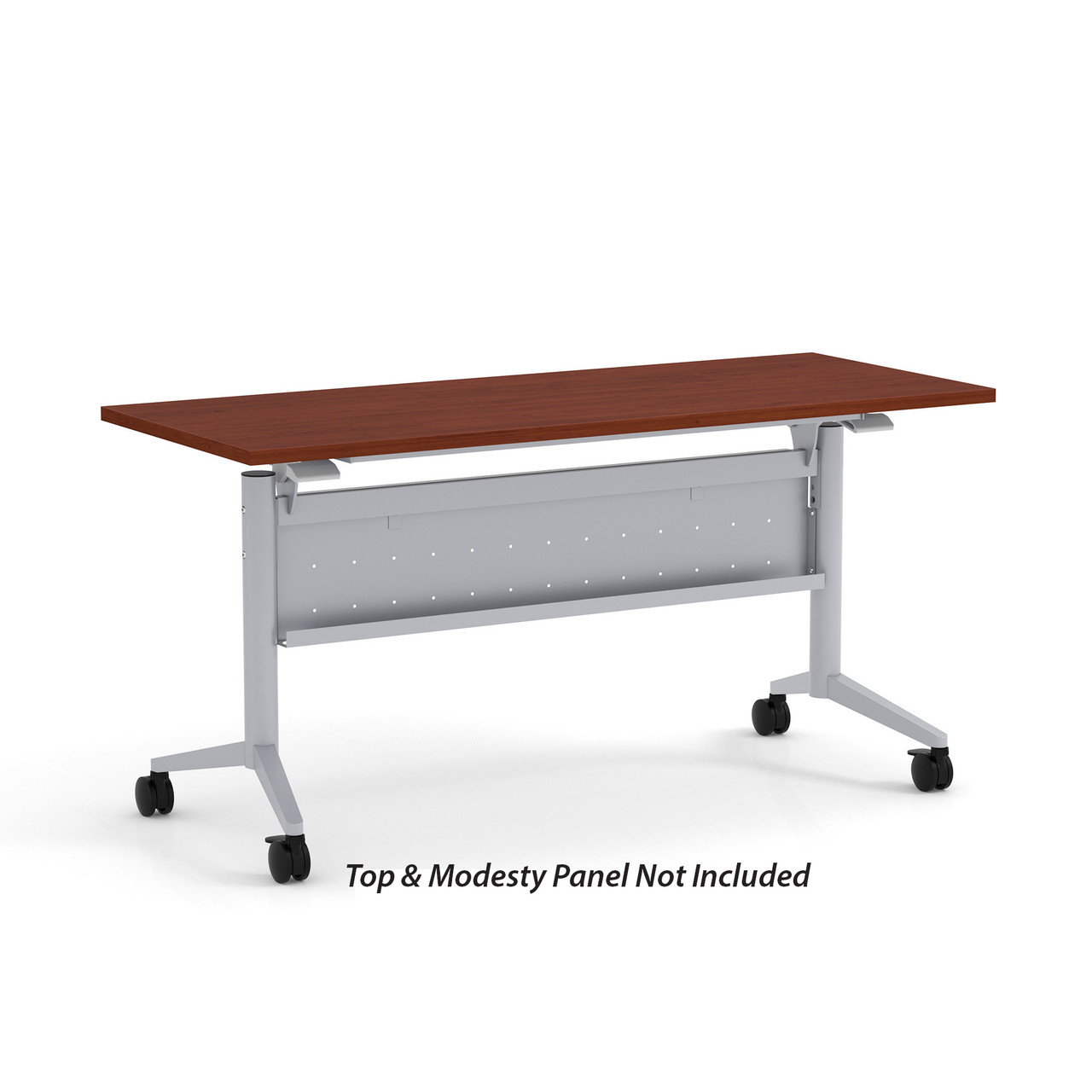 OfficeSource | Training Tables | T-Flip Top Table Leg - 46"W x 23"D