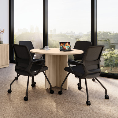 OfficeSource | Conference/Multi-Purpose Tables | X Base For 48'' Round Top - Java – view 14