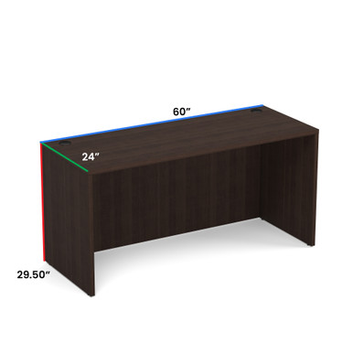 OS Laminate 60'' Credenza Shell - Java – view 10