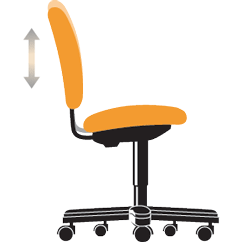 Back Height Adj.