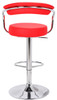 Zenith Bar Stool Red