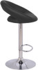 Sorrento Leather Bar Stool Black