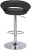 Sorrento Leather Bar Stool Black