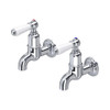 Perrin and Rowe Mayan 4322 Wall Mounted Kitchen Tap with Lever Handles