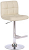Allegro Leather Bar Stool Cream
