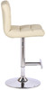 Allegro Leather Bar Stool Cream