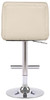 Allegro Leather Bar Stool Cream