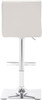 Snella Leather Bar Stool White