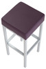 Cube Bar Stool Purple