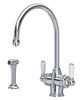 Perrin and Rowe Parthian 1537 Filter Tap With Pull-Out Spray Rinse