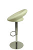 Deluxe Sorrento Leather Bar Stool White