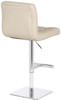 Deluxe Allegro Leather Bar Stool Cream