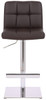 Deluxe Allegro Bar Stool Brown Square Base