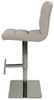 Deluxe Allegro Bar Stool Grey Square Base