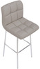 Allegro Fixed Height Bar Stools Grey