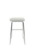 Baceno Fixed Height Curved Bar Stools White