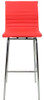 Rovigo Fixed Height Bar Stools Red