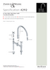 Perrin and Rowe IO 4292 Mixer Tap with Crosshead Handles