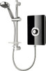 Triton Aspirante 9.5kW Contemporary Electric Shower - Black Gloss