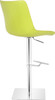 Magnifico Signature Real Leather Bar Stool Lime Green