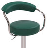 Deluxe Zenith Bar Stool Sage Green