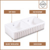 Shaws Ribchester 800 Kitchen Sink