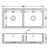 Shaws Shaker 1000 Kitchen Sink