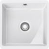 Franke Kubus KBK 110 40 Single Bowl Ceramic Kitchen Sink White
