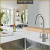 Austen & Co. Ronda Brushed Chrome Kitchen Mixer Tap