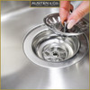 Austen & Co. Florenzo Large Stainless Steel Inset Reversible Single Bowl Kitchen Sink With Drainer