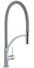 Austen & Co. Madrid Brushed Chrome with Gunmetal Grey Pull Out Hose Kitchen Mixer Tap