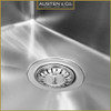 Austen & Co. Venecia Stainless Steel Inset & Undermount Single Bowl Kitchen Sink