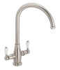 Franke Gloriana Classic Twin Lever Kitchen Tap