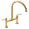 Franke Gloriana Classic Bridge Lever Kitchen Tap