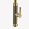 Franke Mythos Masterpiece J Pull Down Spray Tap - Gold