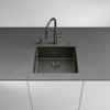 Franke Mythos Masterpiece J Pull Down Spray Tap - Anthracite