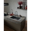 Franke Mythos Masterpiece J Pull Down Spray Tap - Anthracite