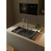 Franke Mythos Masterpiece J Pull Down Spray Tap - Anthracite