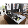 Franke Mythos Masterpiece J Pull Down Spray Tap - Anthracite