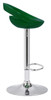 Sorrento Swivel Bar Stool Green