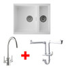 Austen & Co. Florence with Ronda Chrome Mixer Tap and Plumbing Kit