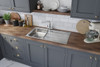 Rangemaster Glendale Single Bowl Stainless Steel Kitchen Sink