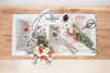 Rangemaster Rustic 1.5 Bowl Ceramic Kitchen Sink - White
