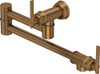 Perrin & Rowe Southbank 4999 Pot Filler with Lever Handles - English Bronze