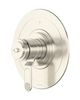 Perrin and Rowe Armstrong 5664PF Concealed thermostatic shower mixer with flow control and diverter - Pewter