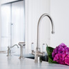 Perrin & Rowe Phoenician 4360 (with Rinse) Kitchen Tap in Pewter