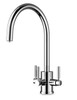 Triflow Original Churchill C Spout Filter Kitchen Tap - Chrome