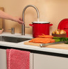 Quooker Fusion Round Boiling Water Stainless Steel Tap with Tank